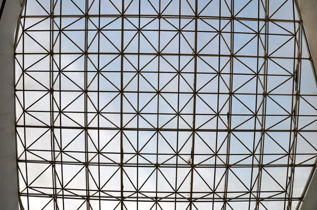 泰安汶河泉林坝网架